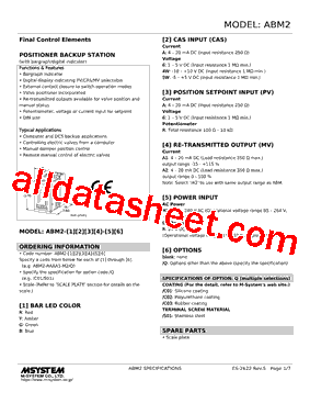 ABM2-R66A2-R Datasheet PDF - M-System Co.,Ltd.