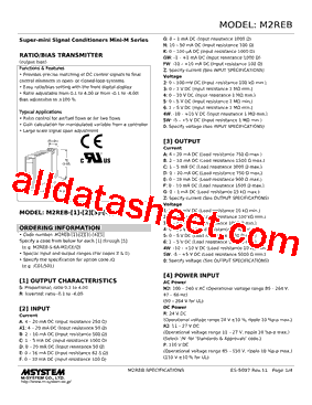 M2REB-R24-R2/CE Datasheet PDF - M-System Co.,Ltd.