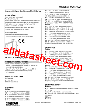 M2PHS2W-15B-R2/CE Datasheet PDF - M-System Co.,Ltd.