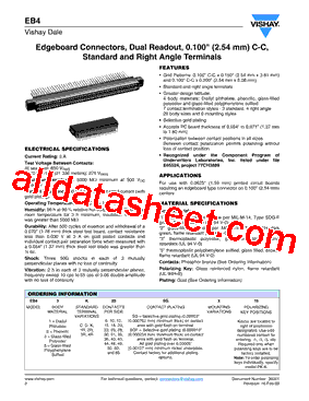 EB412R6SGX15 Datasheet PDF - Vishay Siliconix
