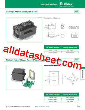 03540521Z Datasheet PDF - Littelfuse
